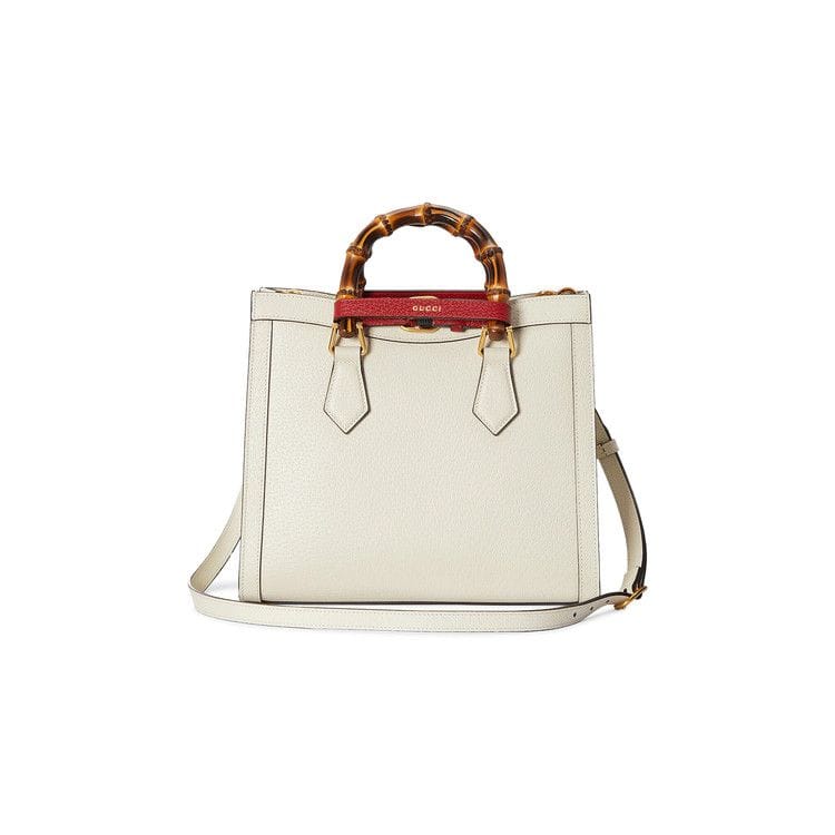 Gucci Diana Small Tote Bag White