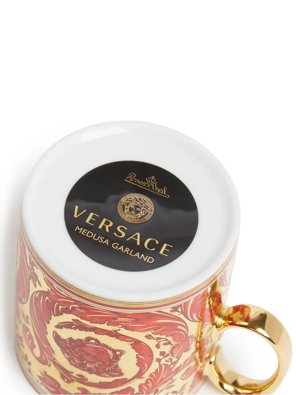 x Rosenthal Medusa Garland porcelain mug