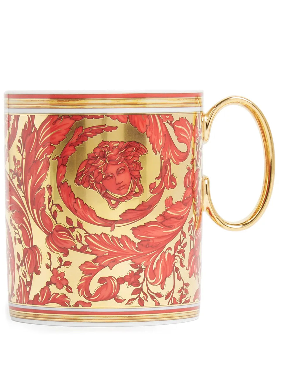 x Rosenthal Medusa Garland porcelain mug