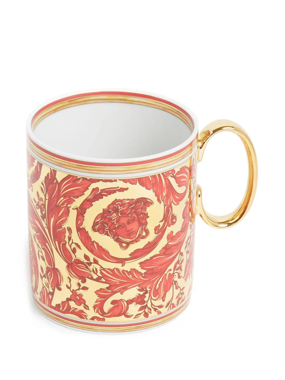 x Rosenthal Medusa Garland porcelain mug