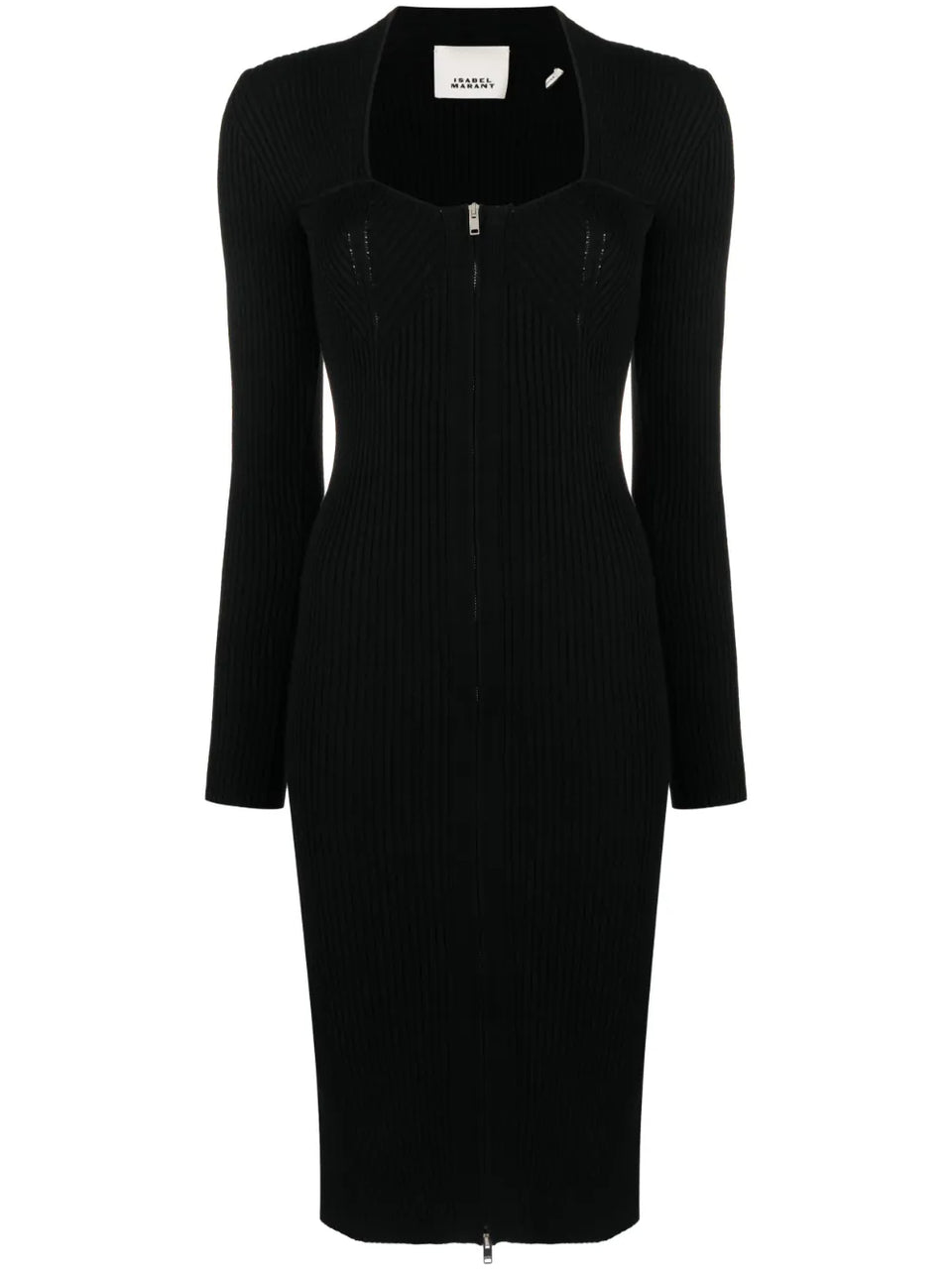 Zael wool-blend midi dress