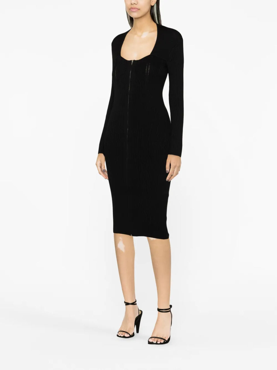 Zael wool-blend midi dress
