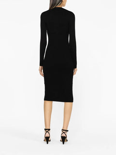 Zael wool-blend midi dress