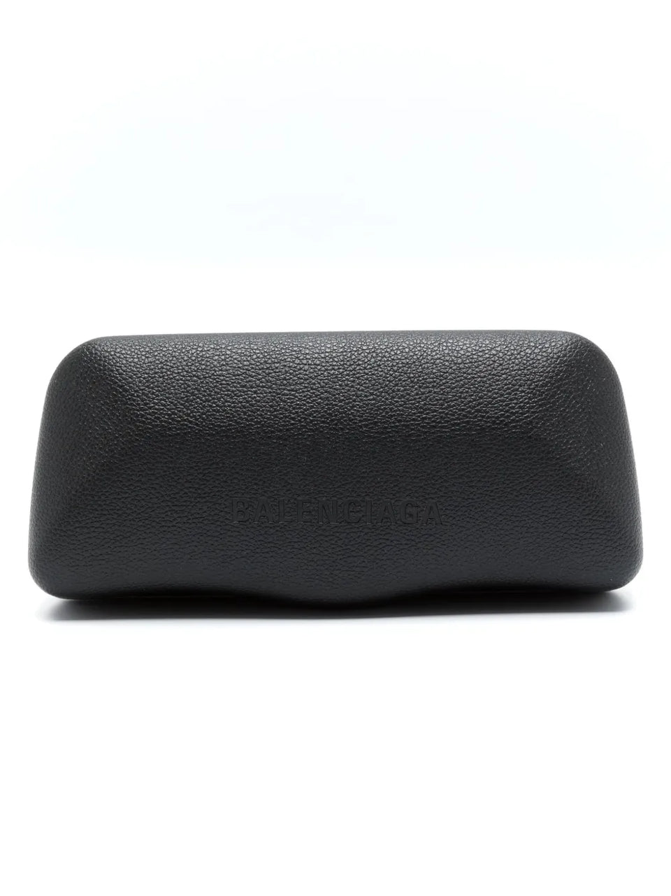 logo-print D-frame sunglasses