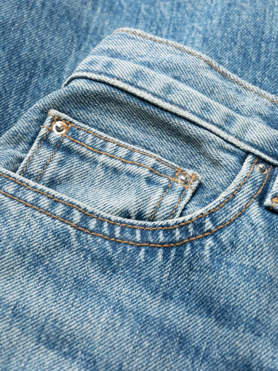 high-rise wide-leg jeans