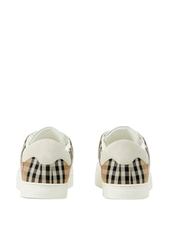 Vintage Check panelled sneakers
