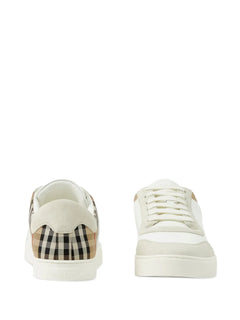Vintage Check panelled sneakers