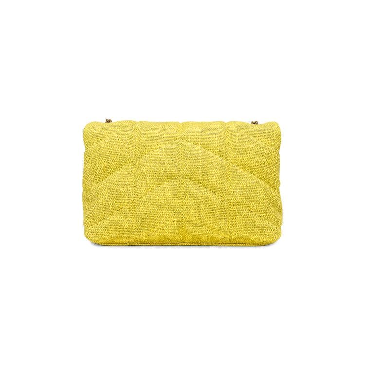 Saint Laurent Puffer Toy Bag Lemon Pie