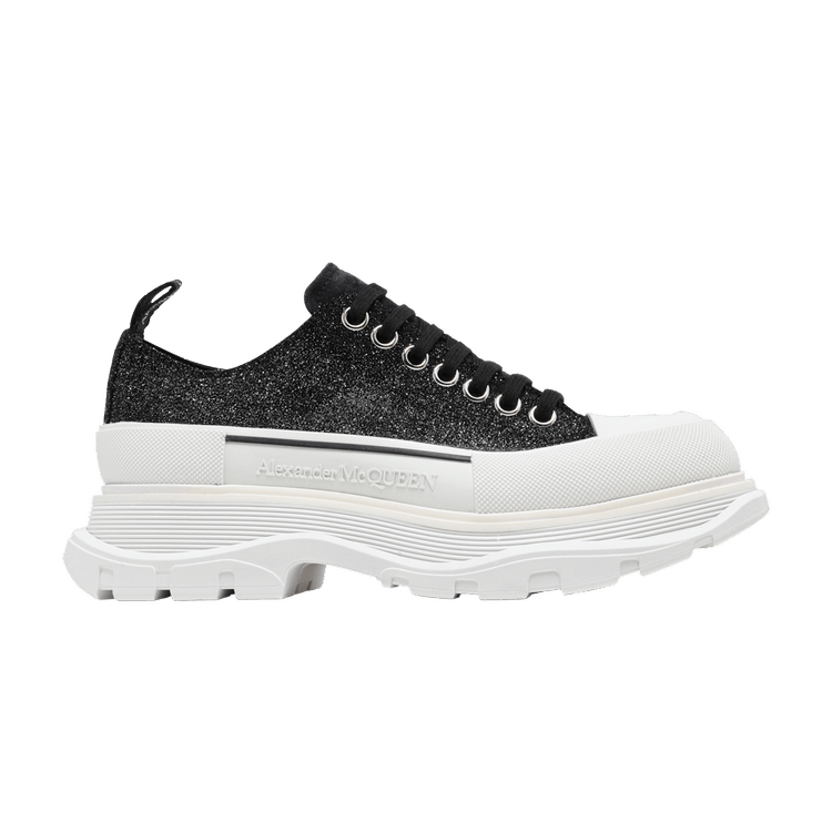 Alexander McQueen Wmns Tread Slick Lace-Up 'Galaxy Black'