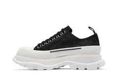 Alexander McQueen Wmns Tread Slick Lace-Up 'Galaxy Black'