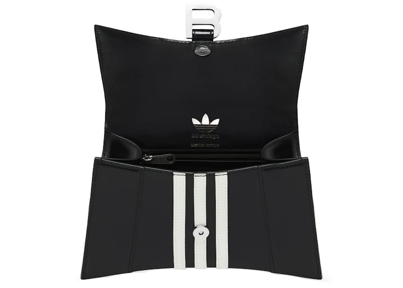 Balenciaga x adidas Hourglass Small Handbag Black