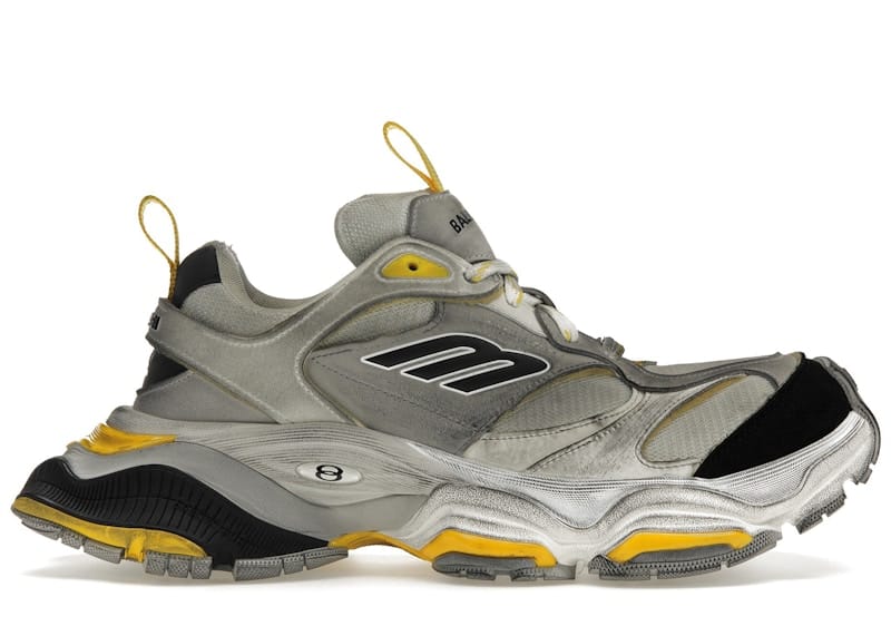 Balenciaga Cargo Sneaker Grey Black Yellow