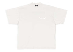 Balenciaga Strike 1917 Oversized T-Shirt Off-White