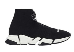 Balenciaga Speed 2.0 Lace Up Black White SS21 (Women's)