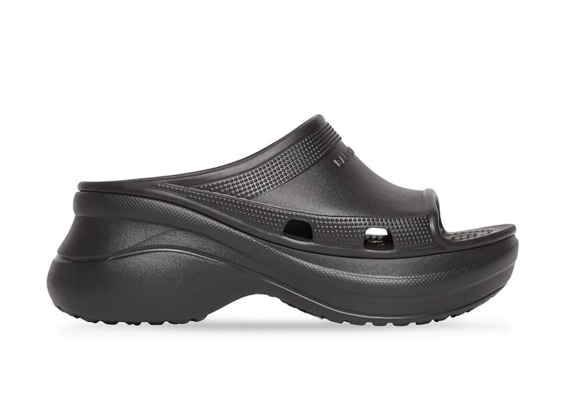 Balenciaga x Crocs Pool Slide Sandals Black