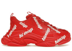 Balenciaga Triple S All Over Tomato Red White