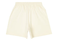 Balenciaga Political Campaign Large Fit Sweat Shorts Light Beige/Black/Blue