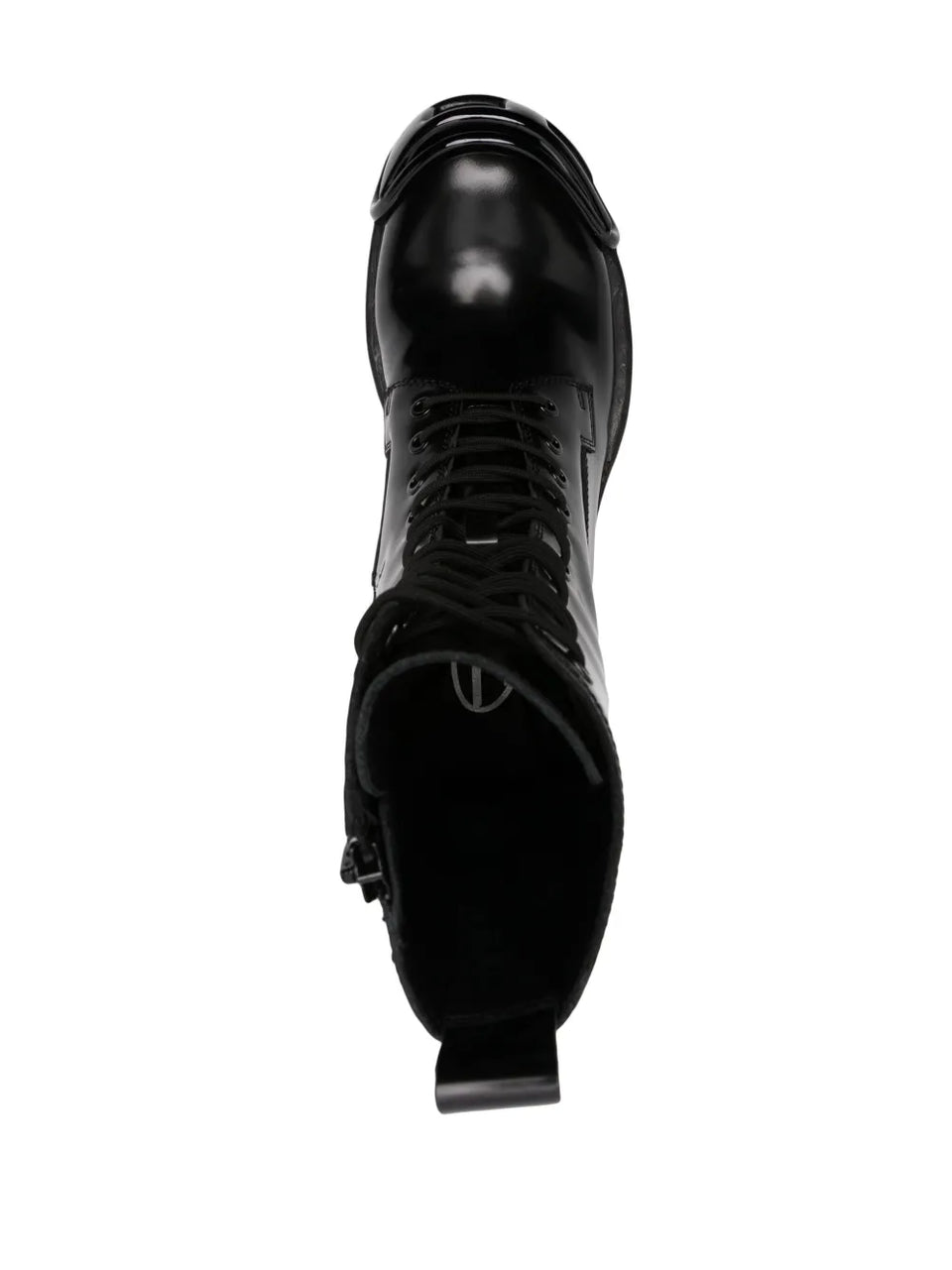 D-Hammer D lace-up leather boots