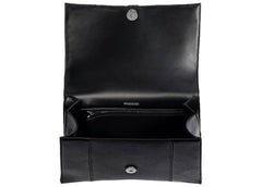 Balenciaga Hourglass Top Handle Bag Medium Black