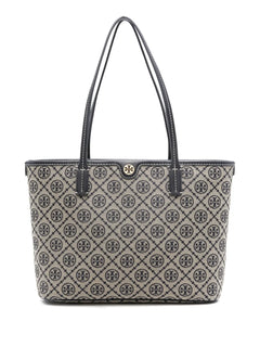 small T Monogram zip tote bag