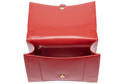 Balenciaga Hourglass Top Handle Medium Red