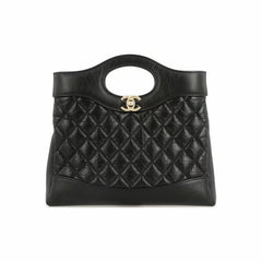 Chanel 24S Mini 31 Bag Black/Glod