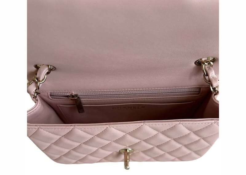 Chanel Mini Classic Flap Bag Pink (A69900)