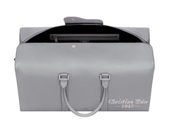 Dior by Birkenstock Christian Dior 1947 Signature Lingot 50 Duffle Bag Dior Gray