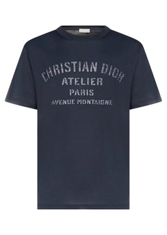 Dior Oversized Christian Dior Atelier T-Shirt Navy