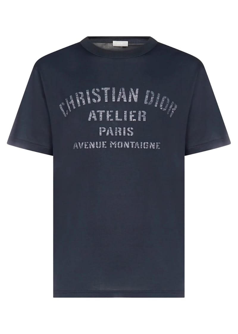 Dior Oversized Christian Dior Atelier T-Shirt Navy