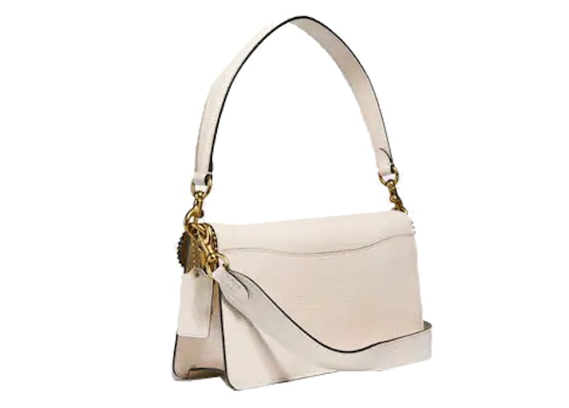 Coach Tabby Shoulder Bag 26 Beadchain Chalk