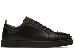Christian Louboutin Louis Junior Spikes Flat Black