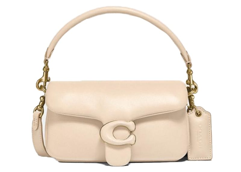 Coach Pillow Tabby Shoulder Bag 18 Ivory
