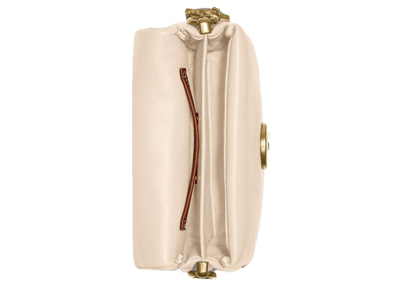 Coach Pillow Tabby Shoulder Bag 18 Ivory
