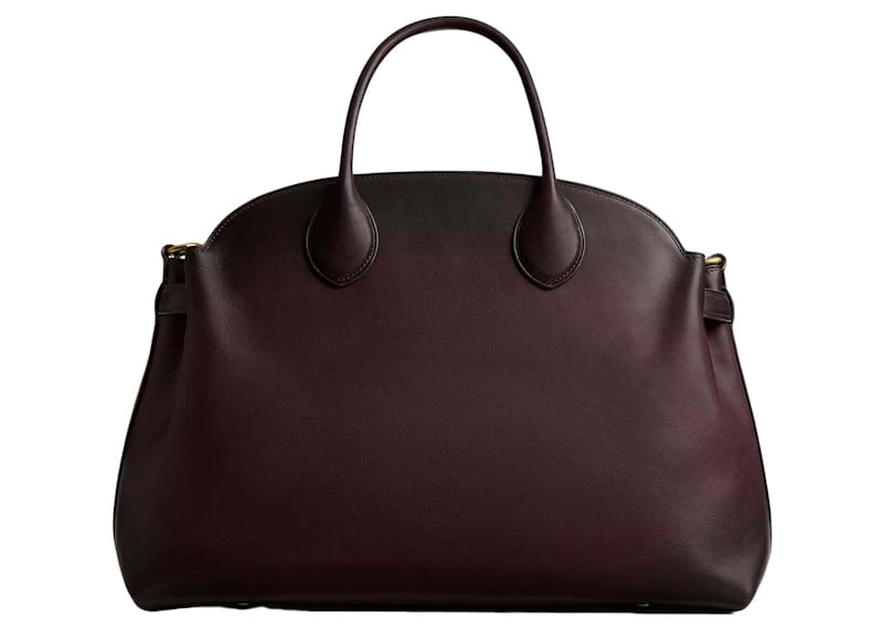 Coach Soft Empire Carryall Bag 40 Brass/Merlot