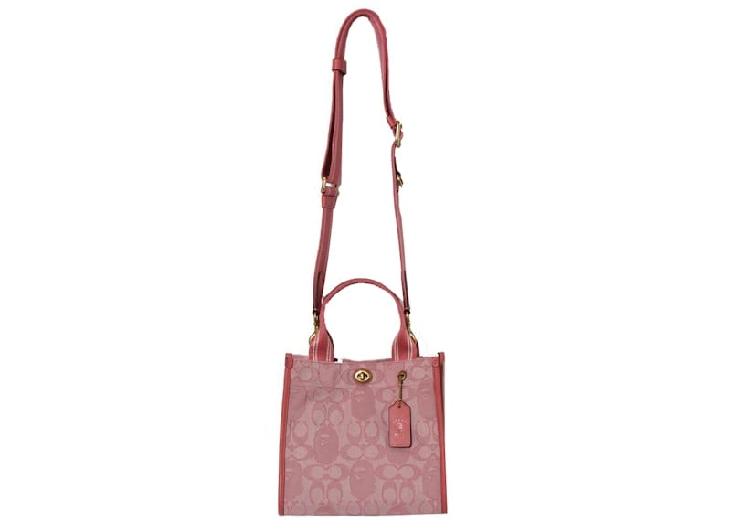 Coach x BAPE Canvas Tote 22 Pink