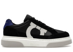 Ferragamo Gancini Panelled Leather Sneakers Multicolor