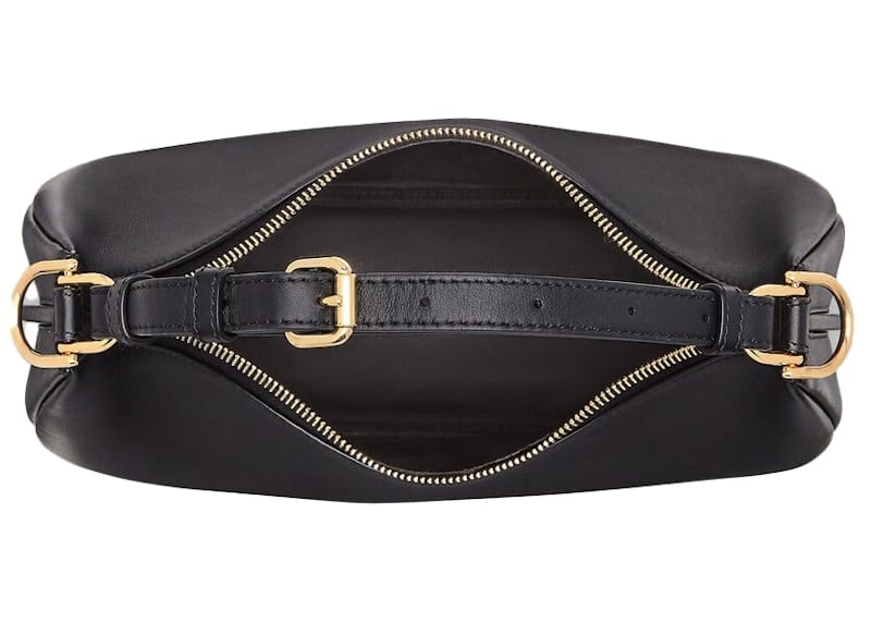 Fendi by Marc Jacobs Fendigraphy Small Black Leather Bag