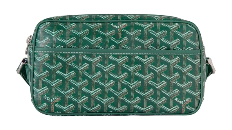 Goyard Cap Vert Crossbody Goyardine Green
