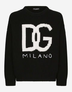 Dolce & Gabbana Pull Girocollo Jumper Black