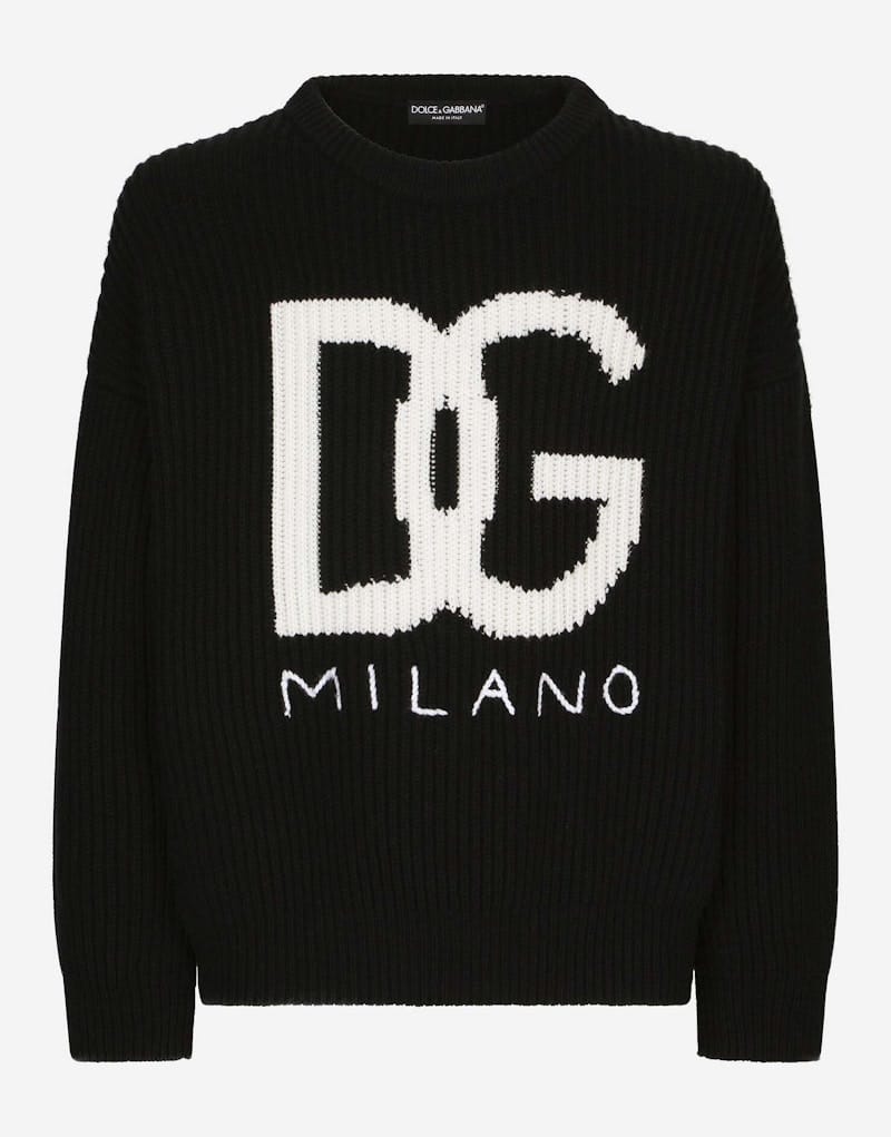 Dolce & Gabbana Pull Girocollo Jumper Black