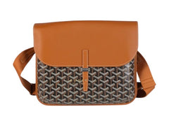 Goyard Coursier Messenger Bag Black/Tan