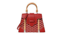 Goyard Saigon Structure Mini Bag Red
