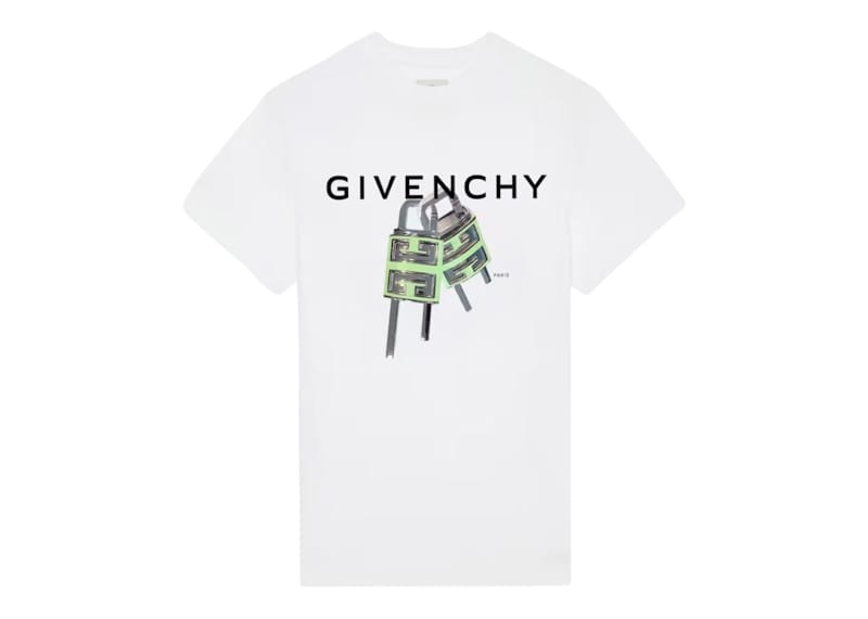Givenchy Lock T-Shirt White
