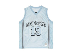 Givenchy Mesh Basketball Jersey Light Blue