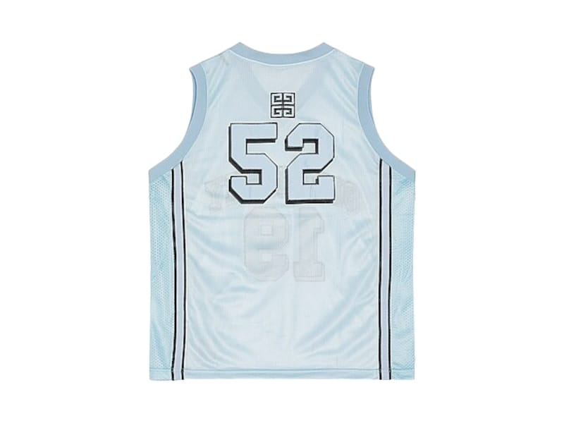 Givenchy Mesh Basketball Jersey Light Blue