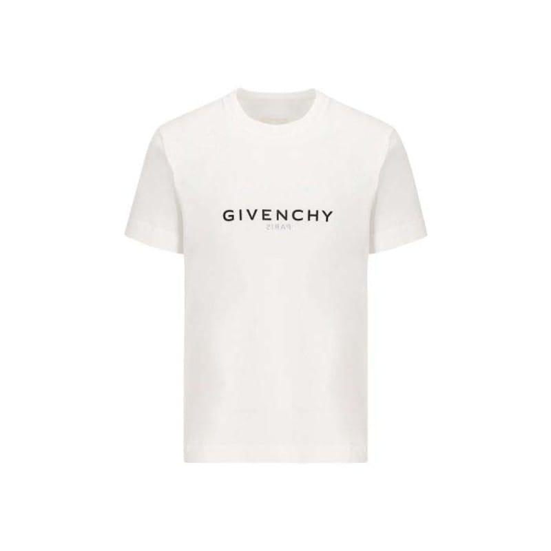 Givenchy Slim Fit Logo T-Shirt White