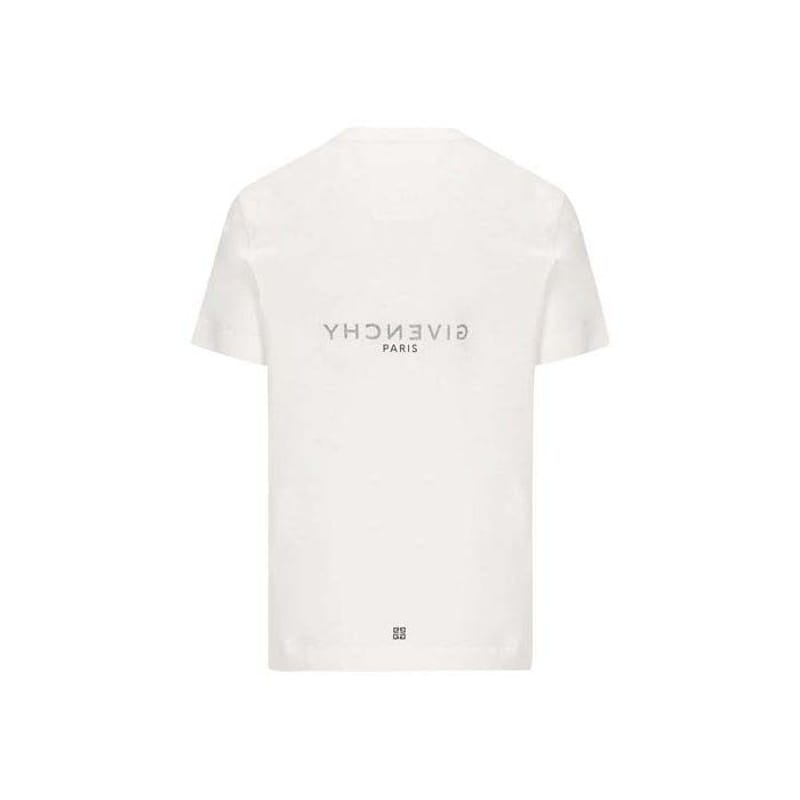Givenchy Slim Fit Logo T-Shirt White