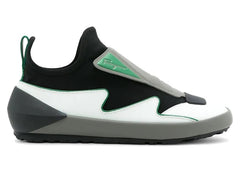 Ferragamo Colourblock Slip-On Sneakers Black Green (Women's)