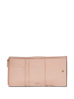Hug two-tone leather wallet